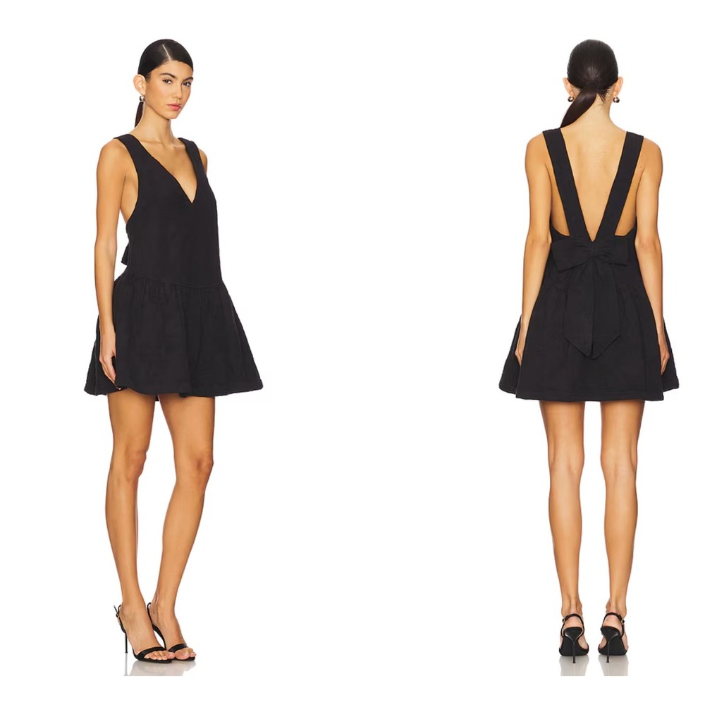 NEW Free‎ People x REVOLVE About Town Mini Dress little black dress medium
